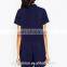 Wholesale High Quality Relaxed Fit Button Placket Design Onepiece Ladies Jumpsuit