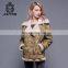 Leather Jacket Women's Fur Dress Double Face Fur Coat