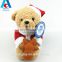 christmas new products promotional gifts christmas plush teddy bear toy