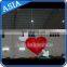 suspend lighting inflatable heart for valentine decoration