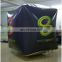inflatable cube with full digital printing for water triathlons advertising