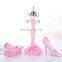 Customizable pink sofa shoes doll resin jewelry ring display