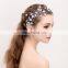 Accessories Purple Flower Bridal Headband Baby's Breath Ethereal Hair vine Decoration Girls Hair Garland Women Flower Headpiece