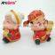 Customize 3d plastic cartoon chinese style resin craft