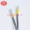 jiayang white color silicone lace lock aglets tips cord end
