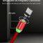 1M Magnetic Charge Cable , Micro USB Cable For iPhone XR XS Max X Magnet Charger USB Type C Cable LED Charging Wire Cord