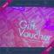 Fluorescent printing security anti-counterfeiting custom hologram ticket