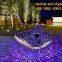 Customized Stainless Steel Laser Light Sculpture Public Outdoor Space