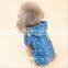 New Design High Quality Pet Raincoat Cartoon Waterproof Four-Legged Raincoat Small Puppy Pet Clothes