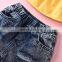 A0250# Baby Girl Clothes Summer 2020 Kids Girls Clothing Sets T-shirt+ Holes Jeans Two Piece Casual Children Outfits
