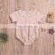 Baby Girl Doll Collar Romper Toddler Infant Summer Bodysuit Short Sleeve Jumpsuit