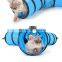 Quick Order FBA Service Washable Durable Attractive Long Tee Cat Toys Play Tunnel Bed Foldable