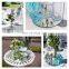 Wholesale Glass Candle Holder Plates Table Mirror Candle Plate