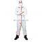 High Quality Safety PPE Microporous Coveral Type 4 5 6 Hooded Disposable Coveralls Isolation Gown For Hospital