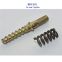 Railway double head sleeper screw fixes the rail together with the Nabla clip system