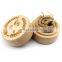latest fashion eco-friendly round shape wood ring box packaging