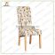 WorkWell fibric restaurant chair with pine wood legs Kw--D4083                        
                                                Quality Choice