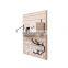 K&B wholesale wall hanging kitchen storage shelf space saving wood floating shelf