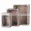 Wholesale wine champagne used wooden shipping crates