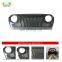 JL1071 Grille 2021 New Product JL style grille auto mesh ABS grille for Jeep wrangler JK 07-18 4x4 offroad car accessories