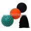 Massage Ball Set Rubber Lacrosse Balls and  Spiky Ball For Self Myofascial Release