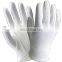 Thicker Cotton Big Hands Daily Use Plain Style White Cotton Work Glove