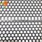 Stainless perforated metal sheet panel Carbon round hole punched stamping metal plate for loud speaker grille