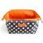 Fashion Polka Dot Print Ripstop Polyester Modella Cosmetic Bag Zipper Modella Cosmetic Bag Modella Travelling Cosmetic Bag