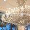 Customized Luxury Banquet Hall Maria Theresa Candle K9 Crystal Chandelier For Wedding Decor