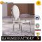Gold &White Stainless Steel Dining Chair HM-BXG1