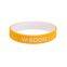 Factory Direct Sale Wisdom Honesty Courage English Trend Inspirational Double Layer Two Color Silicone Bracelet