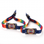 New Style Funny Woven NFC Bracelet Reusable Logo Custom RFID Fabric Wristbands for Concert/Gym/Events/Payment