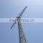Octagonal Galvanization Electricity Utilities Steel Light Pole 10kv - 400kv