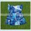Hot sale baby frock design 2016 summer children boutique clothing frozen outfits girl flutter sleeve dress