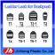 Plastic Parts for School Bag Parts Fabric Material