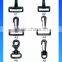 Wholesaler plastic swivel hook for handbag bungee cord
