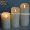 ABCD Lycas patented Ivory pillar flameless 3D moving flame led candle niganha