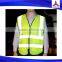 reflective vest with pockets high visibility safety vest road safety vest