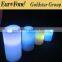 2016 Everlasting Glow LED Pillar Real Wax Flameless Candle