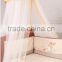 Sheer kids bed curtain princess gauze bed net