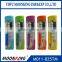 mini size torch lighter transparent windproof electronic gas lighter with led light