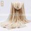 Cheap Plain Color Big Size Chiffon Silk Fashion Women Beach Scarf