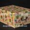 paper storage box with plastic handle
