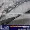 Embroidered Poly Plain snowflake organza fabric
