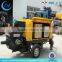 ( skype: luhengMISS) Top design diesel engine concrete mixer pump portable concrete pump