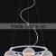 Glass round pendant lamp