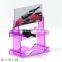 Professional restaurant acrylic display wine rack supermarket