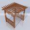 Fast supplier aluminum alloy modern pergola