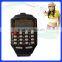 Wrist watch with calculator & electronic watch