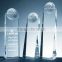 Clear Crystal Glass Trophy
